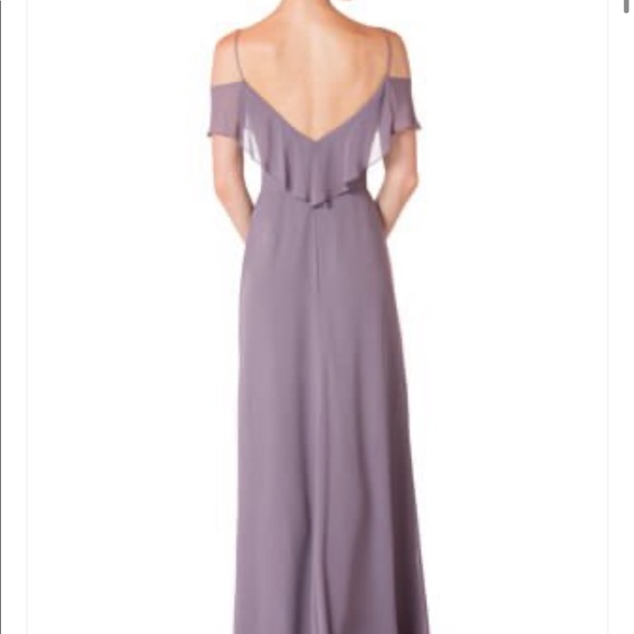 Bari Jay bridesmaid gown 1730 raspberry size 2 - Picture 3 of 6